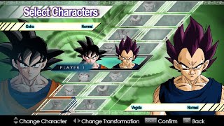 GAME MUGEN  SCREENPACK DRAGON BALL Z MUGEN BUDOKAI [upl. by Harman601]