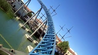 Furius Baco front seat onride HD POV PortAventura Park [upl. by Valery]