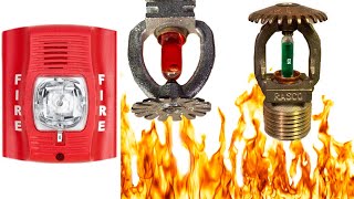 Setting Off Fire Sprinklers with Fire Alarm Activation [upl. by Lisette]