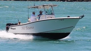 Mako 264 Center Console at Speed [upl. by Ahcurb]