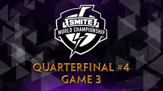 SMITE World Championship 2017  Quarterfinal 4 Game 3 [upl. by Ahcorb]