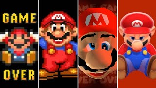 Evolution of Game Overs in Mario Games 19852019 [upl. by Leuamme]