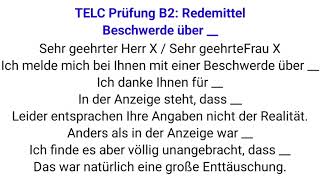 Redemittel Sehr geehrte Damen und Herren Beschwerde Anzeige Anders als in der Anzeige große Ent [upl. by Minnnie]