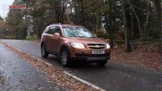 Chevrolet Captiva SUV review  What Car [upl. by Ahsinom246]