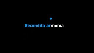 Puccini Recondita Armonia Tosca  Karaoke with Lyrics for Tenor  Instrumental [upl. by Duer]