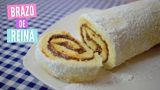 ¡BRAZO DE REINA paso a paso🍰Brazo de gitanopionono [upl. by Eidas]