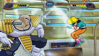 Nappa VS Pan CPU VS CPU  Dragon Ball Z Infinite World [upl. by Idolla]