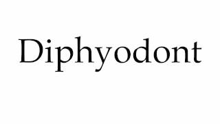 How to Pronounce Diphyodont [upl. by Youngran]