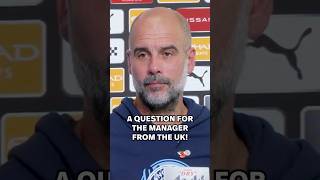 A question for the MANAGER FROM THE UK  Pep Guardiola on Jack Grealish England call up [upl. by Attenev]