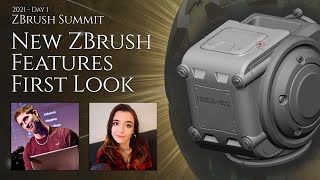 New ZBrush Features First Look Part 1  2021 ZBrush Summit  Pixologic Presentation [upl. by Aidole275]