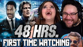 48 Hrs 1982 MOVIE REACTION  Our FIRST TIME WATCHING  Eddie Murphy and Nick Nolte are perfect [upl. by Stultz339]