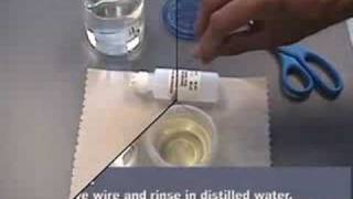 How to Make an AgAgCl Reference Electrode [upl. by Jehius843]