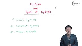 Hydride amp Type Of Hydride  Hydrogen  Chemistry Class 11 [upl. by Senga518]