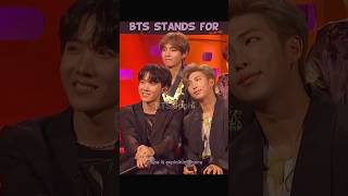 BTS stands for  bts btsshorts btsedits btsarmy kpop [upl. by Eugene]