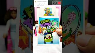 Freak Town フリークタウン Cut amp Paste Sticker ASMR cartoon request [upl. by Edyaw]