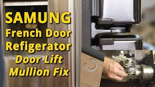 Samsung French Door Refrigerator  Door Fix [upl. by Oile276]