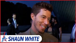 Shaun White GUSHES Over Nina Dobrev amp Talks Paris Date Nights [upl. by Ytirahc]