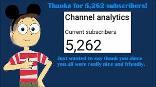 Thanks for 5262 Subscribers Picture Only [upl. by Lauder]