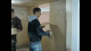 Intensive Plastering Course  Coventry Building Workshop 28012013 01 [upl. by Maiga370]