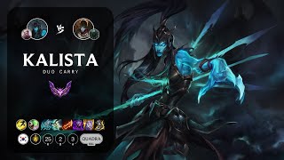 Kalista ADC vs Jhin  KR Master Patch 146 [upl. by Arnuad]