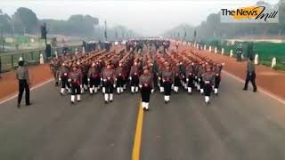 Allwomen contingent of Assam Rifles to participate at Republic Day parade [upl. by Graeme]