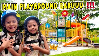 ALUNA DAN AMANDA MENEMUKAN PLAYGROUND BARU YANG TERSEMBUNYI [upl. by Fifine]