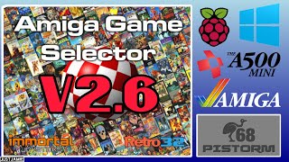 Stress Free Amiga Gaming ☆ Amiga Game Selector V26 ags amiga amiga500 [upl. by Melicent]