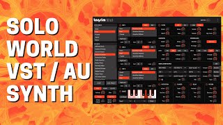 TAQSIM SOLO World Oriental Virtual VST AU Synthesizer Sound Demo No Talking [upl. by Alleul]