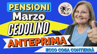 ⚡️PENSIONI 👉 ANTEPRIMA CEDOLINO di MARZO 2024 🔎 Ecco conterrà nel dettaglio 🔎 [upl. by Ruthy]