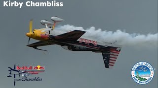 Kirby Chambliss Zivko Edge 5402023 New York Airshow [upl. by Akeimahs]