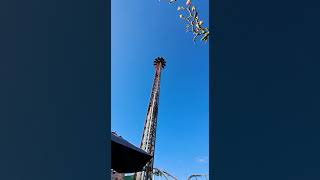 detonator thorpe park off ride footage 2023 [upl. by Robinette]