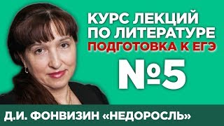 Недоросль – ДИ Фонвизин содержательный анализ произведения  Лекция №5 [upl. by Ivy579]