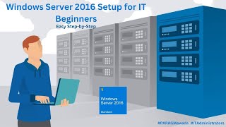 Windows Server 2016 Installation Tutorial  StepbyStep Setup Guide [upl. by Eisiam]