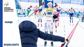 Highlights  Sweden I stun Norway I  Lahti  Ladies Team Sprint  FIS Cross Country [upl. by Candida364]