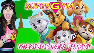 Supergym missione paw patrol ginnastica per bambini [upl. by Alamat]