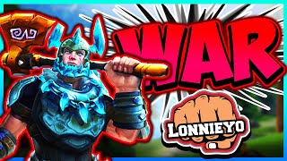 Lonnieyo at WAR  Solo VS Squads  Realm Royale [upl. by Persson]