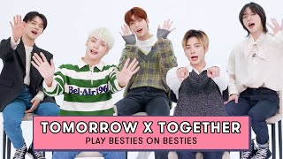 TXT Open Up About What They’ve Learned From Each Other  Besties On Besties  Seventeen [upl. by Nosirrag]