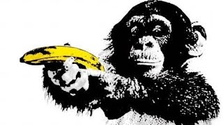 GadiDahan monkey banana tiktok trend [upl. by Urias]