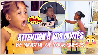 😱 L’étrangère invitée de Matifa  Strange guest BabyLuke matifamily funny comedy matifa mdr [upl. by Eetsim]