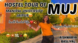 HOSTEL TOUR OF MANIPAL UNIVERSITY JAIPUR  expensive hostel mujeres manipaljaipur hostel [upl. by Claman]