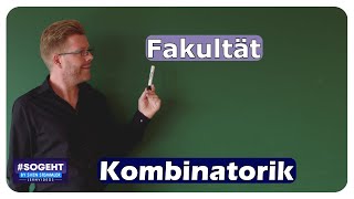 Fakultät oder was bedeutet n  Kombinatorik  einfach und anschaulich erklärt [upl. by Begga350]