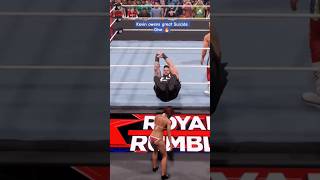 Kevin owens great Suicide Dive kevinowens bayley wwe2k24gameplay wwe2k24malevsfemale wargames [upl. by Adnama780]