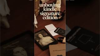 📦 unboxing kindle paperwhite signature edition ✨ kindle unboxing [upl. by Vin]