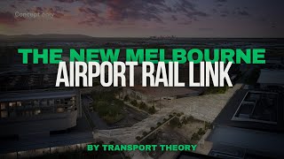 The New Melbourne Airport Rail  Victorias Big Build  Transport Theory [upl. by Anneliese]