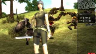 Last Chaos character creation  MMO Reviews HD [upl. by Ahseinad193]