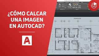 👨🏻‍💻 ¿Cómo calcar una imagen en AutoCAD 🖱️ [upl. by Manly]