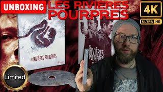 Les Rivières Pourpres BluRay 4K  Edition Limitée  UNBOXING [upl. by Oicinoid357]