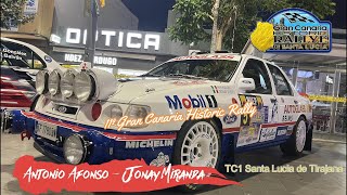 🏎11º Gran Canaria Historic Rally 2024🏎 TC1 Santa Lucia de Tirajana 🌟Antonio Afonso  Jonay Miranda🌟 [upl. by Auhs]