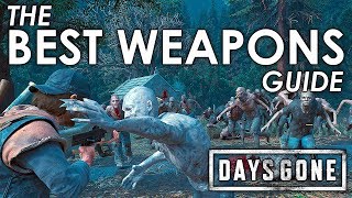 Days Gone The Best Weapons One ShotHit Kill Locations Guide [upl. by Nnalatsyrc]