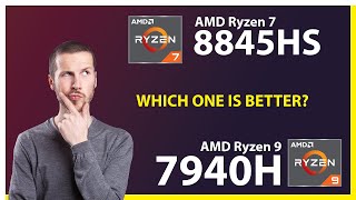 AMD Ryzen 7 8845HS vs AMD Ryzen 9 7940H Technical Comparison [upl. by Budd]